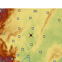 Nearby Forecast Locations - Meishan - Carte