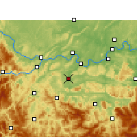 Nearby Forecast Locations - Changning - Carte