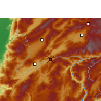 Nearby Forecast Locations - Wantingzhen - Carte