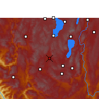 Nearby Forecast Locations - Yuxi - Carte