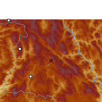 Nearby Forecast Locations - Lancang - Carte