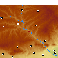 Nearby Forecast Locations - Casier Xian - Carte