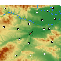 Nearby Forecast Locations - Luoyang - Carte