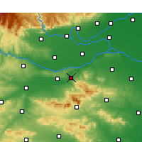 Nearby Forecast Locations - Gongyi - Carte