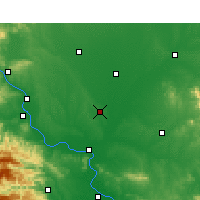 Nearby Forecast Locations - Lyanyi - Carte
