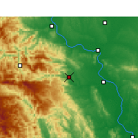 Nearby Forecast Locations - Nanzhang - Carte