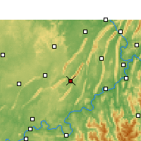Nearby Forecast Locations - Yongchuan - Carte