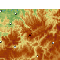 Nearby Forecast Locations - Xishui/GZH - Carte