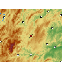 Nearby Forecast Locations - Songtao - Carte