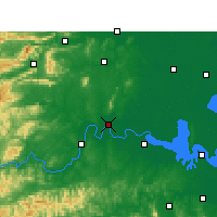 Nearby Forecast Locations - Changde - Carte