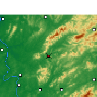 Nearby Forecast Locations - Liuyang - Carte