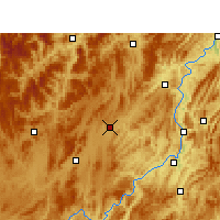 Nearby Forecast Locations - Fenggang - Carte