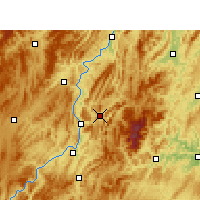 Nearby Forecast Locations - Yinjiang - Carte