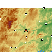 Nearby Forecast Locations - Tongren - Carte