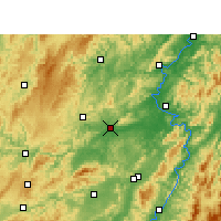 Nearby Forecast Locations - Mayang - Carte