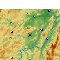 Nearby Forecast Locations - Zhijiang - Carte