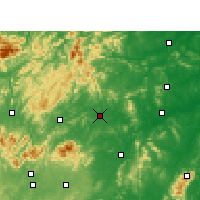 Nearby Forecast Locations - Loudi - Carte