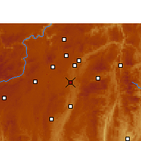 Nearby Forecast Locations - Huaxi - Carte