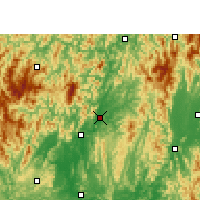 Nearby Forecast Locations - Rongan - Carte