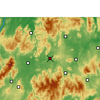Nearby Forecast Locations - Ningyuan - Carte