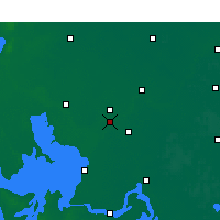 Nearby Forecast Locations - Qingjiang - Carte