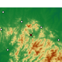 Nearby Forecast Locations - Nanxi - Carte