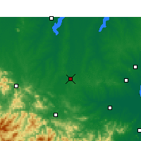 Nearby Forecast Locations - Lu'an - Carte