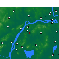 Nearby Forecast Locations - Jiangning - Carte