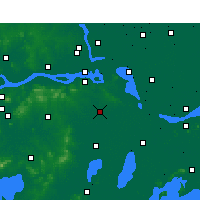 Nearby Forecast Locations - Danyang - Carte