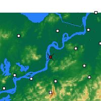 Nearby Forecast Locations - Tongling - Carte