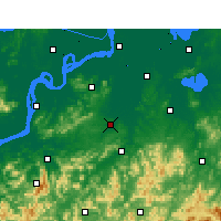 Nearby Forecast Locations - Nanling - Carte