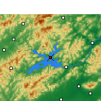 Nearby Forecast Locations - Chunan - Carte