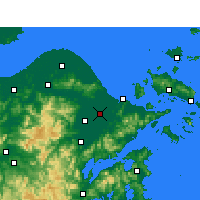 Nearby Forecast Locations - Yin Xian - Carte