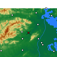 Nearby Forecast Locations - Anyi - Carte