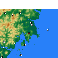Nearby Forecast Locations - Wenling - Carte