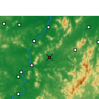 Nearby Forecast Locations - Yongfeng - Carte