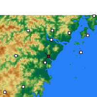 Nearby Forecast Locations - Rui'an - Carte