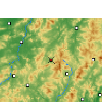 Nearby Forecast Locations - Anyuan - Carte