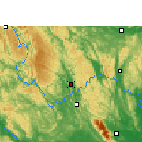 Nearby Forecast Locations - Duan - Carte
