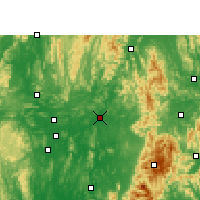 Nearby Forecast Locations - Luan - Carte