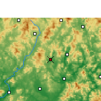 Nearby Forecast Locations - Pingyuan/GUD - Carte