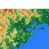 Nearby Forecast Locations - Longhai - Carte