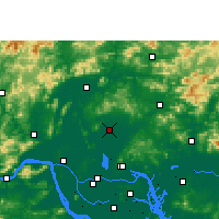 Nearby Forecast Locations - Huadu - Carte