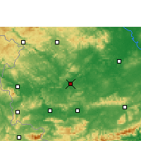 Nearby Forecast Locations - Chongzuo - Carte