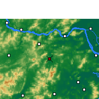 Nearby Forecast Locations - Xinxing - Carte