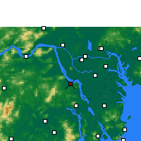 Nearby Forecast Locations - Heshan - Carte