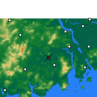 Nearby Forecast Locations - Kaiping - Carte