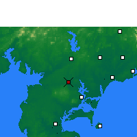 Nearby Forecast Locations - Suixi/GUD - Carte