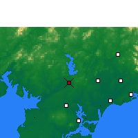 Nearby Forecast Locations - Lianjiang - Carte