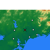 Nearby Forecast Locations - Huazhou - Carte